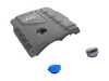 ES#2593764 - 06J103925AGKT - Engine Cover Kit - Restore your vehicles engine bay with a new engine cover, oil and coolant cap! - Genuine Volkswagen Audi - Audi