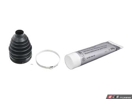 ES#4818188 - 1k0498201nKT - Inner CV Boot Kit - Priced Each - Complete service kit to replace one boot - Genuine Volkswagen Audi - Audi Volkswagen