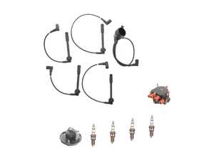 ES#4817837 - s14ignsKT - Ignition Service Kit - Includes new plugs, spark plug wires, a distributor cap, and a rotor - Assembled By ECS - BMW