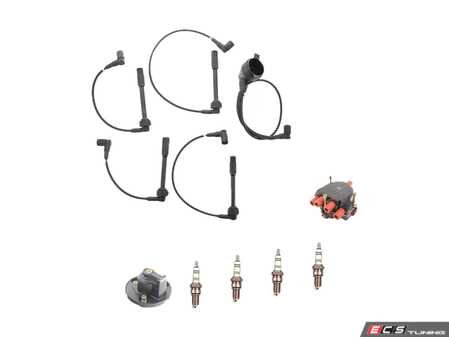 ES#4817837 - s14ignsKT - Ignition Service Kit - Includes new plugs, spark plug wires, a distributor cap, and a rotor - Assembled By ECS - BMW