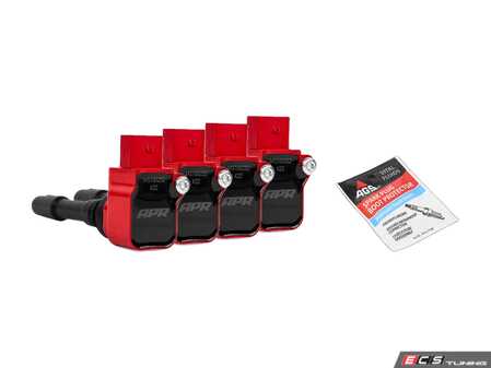 ES#4674703 - 9A7905093KT1 - Ignition Service Kit - Featuring APR Upgraded Ignition Coils, and Bosch Spark Plugs - Assembled By ECS - Porsche