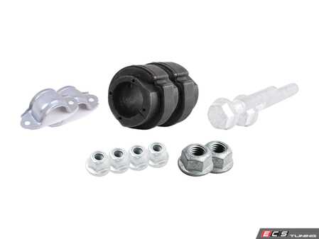 ES#2712524 - 4D0411336GKT - Front Sway Bar Installation Kit - Includes new bushings, brackets and hardware - Assembled By ECS - Audi