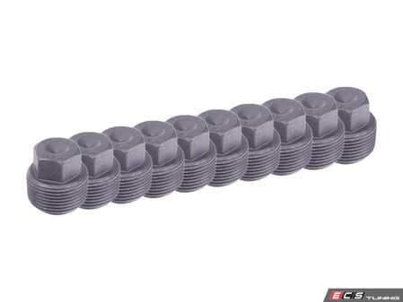 ES#2642891 - 23117546876KT - Drain Plug - Pack Of 10 - Replacement drain plugs - Genuine BMW - BMW