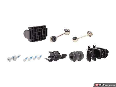 ES#2772125 - 2103230440KT13 - Front Sway Bar Installation Kit - Includes new bushings, brackets, hardware, shims and end links - Genuine Mercedes Benz - Mercedes Benz