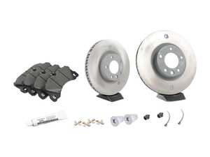 ES#4656977 - 95835140301KT2 - Front Brake Service Kit - Featuring Genuine Porsche rotors, and Genuine Porsche pads - Genuine Porsche - Porsche