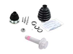ES#2776723 - 1K0498201KT6 - CV Joint Installation Kit - Includes all the boots and bolts you'll need to service one driveshaft - Assembled By ECS - Volkswagen
