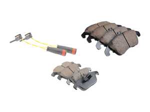 ES#2777892 - 0054201320KT2 - Front & Rear Brake Pad Kit - Featuring Akebono-Euro Ceramic Pads - Assembled By ECS - Mercedes Benz