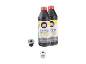 ES#4820306 - E85Z4MMTSKT2 - Manual Transmission Service Kit - Includes the fluid and plugs needed to replace your manual transmission's fluid - Featuring Liqui-Moly Top Tec 5100 fluid, a URO fill plug, and an ECS Magnetic Drain Plug - Assembled By ECS - BMW