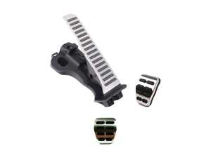ES#2561396 - 1K1721503ANKT - Pedal Set - Brushed Aluminum - Upgrade your interior look - Genuine Volkswagen Audi - Audi