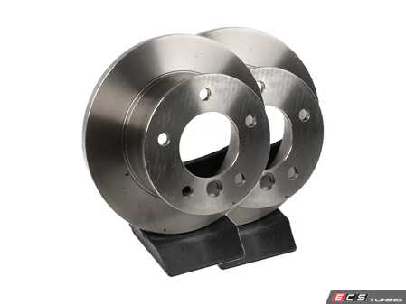 ES#4643341 - 9024230612KT2 - Rear Break Rotors - Pair (272x16) - Does not include new rotor securing screws - Brembo - Mercedes Benz