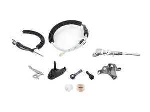 ES#2966754 - 1K0711112BKT4 - Shifter Rebuild Kit - Includes shifter, shift levers, shift cables, and brackets - Genuine Volkswagen Audi - Volkswagen