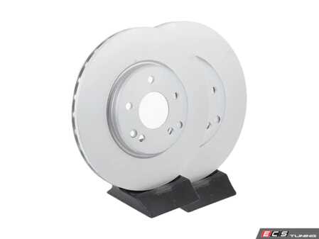 ES#2652304 - 2034210512KT4 - Front Brake Rotors - Pair - Does not include new rotor securing screws - ATE - Mercedes Benz