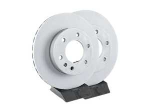 ES#3691351 - 9064210012kt4 - Front Brake Rotors - Pair - Featuring Zimmerman Coated Rotors, Does not include set screws - Zimmermann - Mercedes Benz