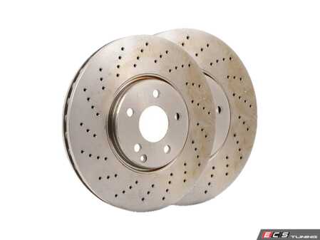 ES#2593321 - 2204211812KT3 - Front Brake Rotors - Pair - Does not include new rotor securing screws - Pilenga - Mercedes Benz