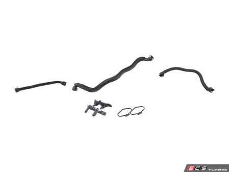 ES#4056540 - 11158636540KT1 - Oil Separator Kit - Includes both oil separators, valve cover gaskets and hoses - Assembled By ECS - BMW
