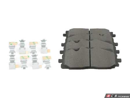 ES#4683106 - 4m0698231aKT - Front Brake Pad Set - Genuine brake pads direct from VW/Audi - Genuine Volkswagen Audi - Audi