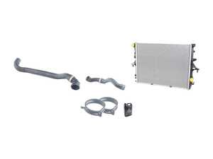 ES#4674464 - 95510614201KT - Radiator Replacement Kit - This radiator replacement kit includes Genuine coolant, radiator hoses, and radiator hose clamps - Mahle-Behr - Porsche