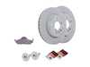 ES#2762545 - 1634201220KT - Front Brake Service Kit - Featuring Genuine Mercedes-Benz Rotors And Pads - Genuine Mercedes Benz - Mercedes Benz