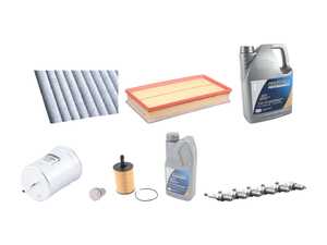 ES#2763866 - 1J0129620AKT - 40k Scheduled Service Kit - Everything you need to perform the recommended 40k mile service - Assembled By ECS - Audi