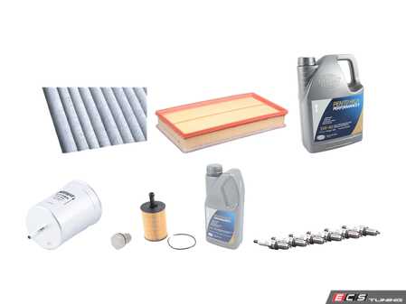 ES#2763866 - 1J0129620AKT - 40k Scheduled Service Kit - Everything you need to perform the recommended 40k mile service - Assembled By ECS - Audi