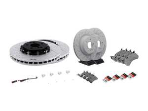 ES#2777937 - 2194210212KT6 - Front & Rear Brake Service Kit - Featuring Genuine Mercedes-Benz Rotors And Pads - Genuine Mercedes Benz - Mercedes Benz
