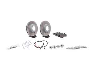 ES#4643755 - 99635140904KT2 - Front Brake Service Kit - Featuring Genuine Porsche rotors, and Genuine Porsche pads - Genuine Porsche - Porsche