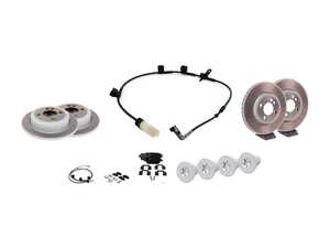 ES#4352142 - 34116774985KT10 - Front & Rear Brake Service Kit  - All you need to replace your brake pads and rotors - Genuine MINI - MINI