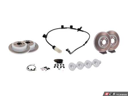 ES#4352142 - 34116774985KT10 - Front & Rear Brake Service Kit  - All you need to replace your brake pads and rotors - Genuine MINI - MINI