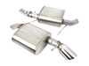 ES#3478458 - cor14561sKT - Corsa Axle-Back Sport Mufflers - Silver Tips - An aggressive sound without the drone - Corsa - BMW