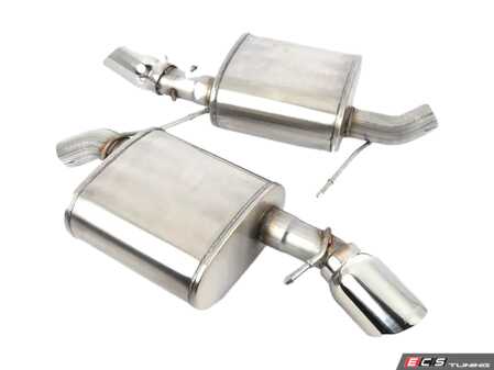 ES#3478458 - cor14561sKT - Corsa Axle-Back Sport Mufflers - Silver Tips - An aggressive sound without the drone - Corsa - BMW