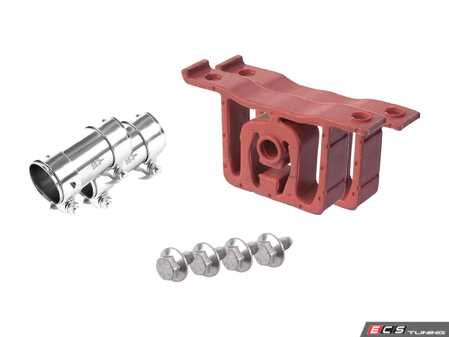 ES#2997020 - 1J0253209QKT1 - Center Muffler Installation Kit - Everything needed to install your center muffler - Assembled By ECS - Volkswagen