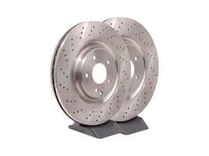 ES#2713229 - 2034210912KT2 - Front Brake Rotors - Pair - Does not include new brake rotor securing screws - Zimmermann - Mercedes Benz