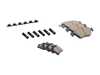 ES#2765762 - 2034210312KT17 - Front And Rear Brake Pad Kit  - Featuring Akebono-Euro Ceramic Pads - Assembled By ECS - Mercedes Benz