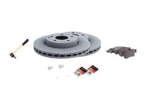 ES#4643457 - 211421081264KT12 - Front Brake Service Kit - Featuring Genuine Mercedes-Benz rotors, and Genuine Mercedes-Benz pads - Genuine Mercedes Benz - Mercedes Benz