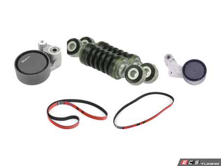 ES#4736700 - 11287833264BKT - Performance Accessory Belt Kit - Kevlar Reinforced - Utilizes high quality components and our performance Kevlar reinforced belts - Assembled By ECS - BMW
