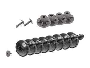 ES#2167916 - 4H0898220 - Fender Liner Hardware Kit - Get replacement hardware for your fender liners and keep them in place. - Genuine Volkswagen Audi - Audi