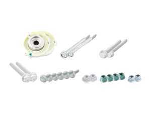 ES#3691717 - 8w0412377AKT - Front Cup Kit/Coilover Installation Kit - Includes front strut mounts and associated hardware for a complete front suspension installation - Genuine Volkswagen Audi - Audi