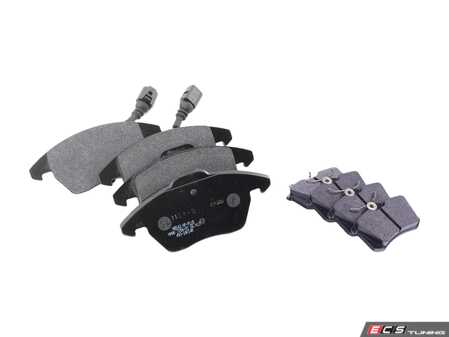 ES#2966665 - HB543N.760KT1 - Front & Rear Brake Pad Kit - Hawk HP Plus - A composite that can take the heat at the track and get you home safely. - Hawk - Volkswagen