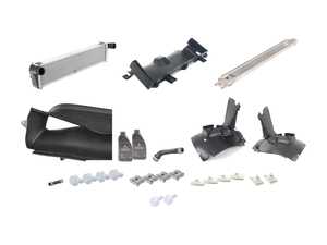 ES#2575569 - 99710603702KT6 - Center Radiator Kit For Cars With Manual Transmission - Keep engine temperatures down with an additional radiator - Genuine Porsche - Porsche