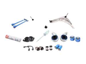 ES#4316098 - E46NONMPSOCOKT - Front And Rear Performance Suspension Upgrade Kit - Front And Rear Performance Suspension Overhaul - Featuring Turner Motorsport components to replace worn OE rubber bushings - Assembled By ECS - BMW