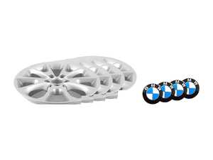 ES#2569565 - 36116796250KT - 18" V Spoke Style 398 Wheels - Square Set Of Four - 18x8 ET34 72.6mm CB - Genuine BMW - BMW