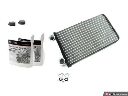 ES#2731844 - 8E1820031KT1 - Heater Core Refresh Kit - Complete kit to replace your broken heater core - Genuine Volkswagen Audi - Audi