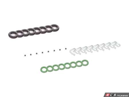 ES#2806910 - 1190780641KT13 - Fuel Injector Installation Kit - Includes everything required to replace the fuel injectors - Assembled By ECS - Mercedes Benz
