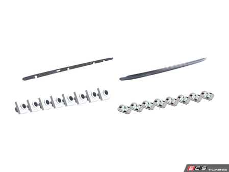 ES#4364524 - 51137331931KT - Roof Railing Install Kit - F56  - Require to drill and mount hardware to the roof top in order to add the factory roof rack base bars - Genuine MINI - MINI