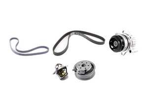 ES#4007239 - 06A109119CULT2KT - Genuine Ultimate Timing Belt Kit - Comes with the standard kit plus a water pump, accessory belt, and thermostat. - Genuine Volkswagen Audi - Volkswagen