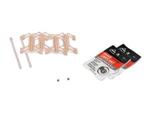 ES#5425750 - 4S0615301B3KT - Front Brake Service Kit - (365x34) - Includes SHW Performance Rotors and EBC Redstuff Brake Pads - Genuine Volkswagen Audi - Audi
