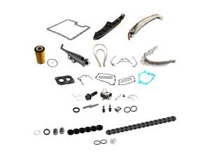 ES#3610517 - 11311435026KT5 - Timing Chain Kit - Contains all required components for replacement of timing chain guide rails using genuine BMW parts, just add your choice of fluids - Genuine BMW - BMW