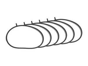 ES#4940597 - 94611014660KT - Intake Manifold Gasket - Set Of 6 - Seal Manifold to Head - Elring - Porsche