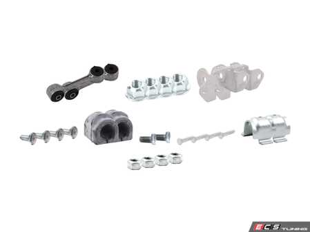 ES#2602949 - 33551096669KT1 - Rear Sway Bar Installation Kit - Everything you need to install a new OE rear sway bar, includes end links - Assembled By ECS - BMW
