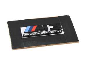 ES#4758117 - IND-G8XC-FGE - G80 M3 Competition Front Grille Emblem - Gloss Black - IND - BMW